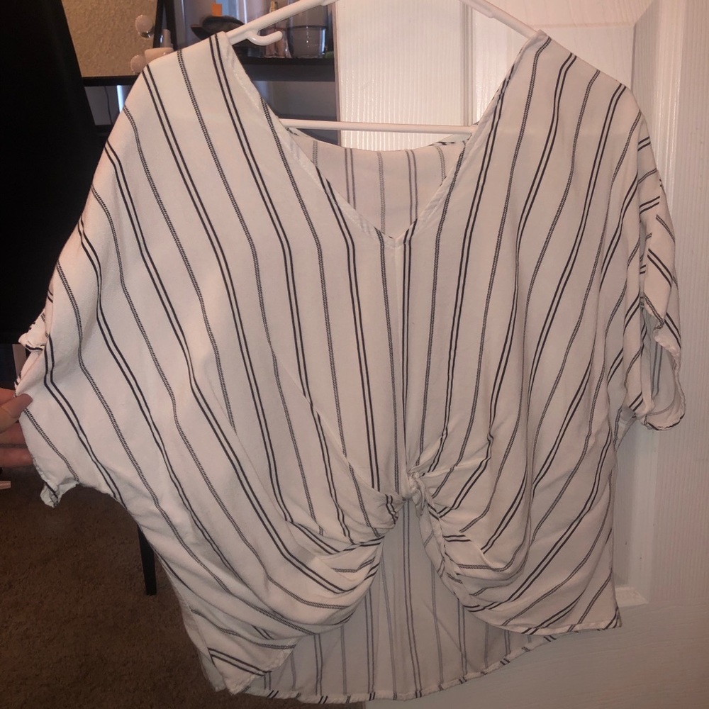 striped top